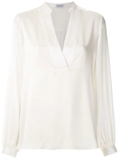 Tufi Duek Silk Shirt In White