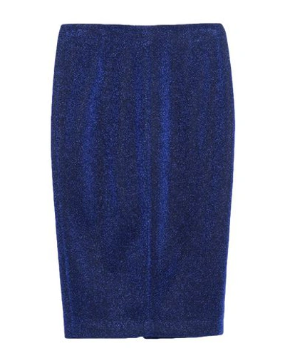 Tela Midi Skirts In Bright Blue