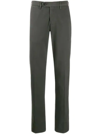Canali Chino Trousers In Green