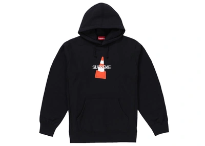 Pre-owned Supreme  Cone Hooded Sweatshirt Black