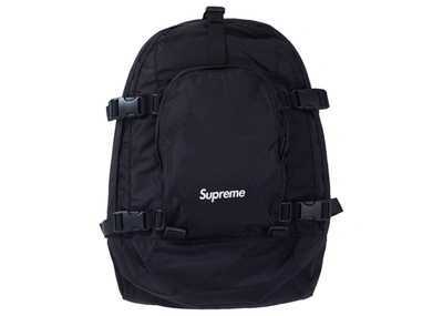 Pre-owned Supreme Backpack (fw19) Black