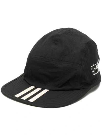 Y-3 Reversible Logo-embroidered Ripstop Baseball Cap In Black