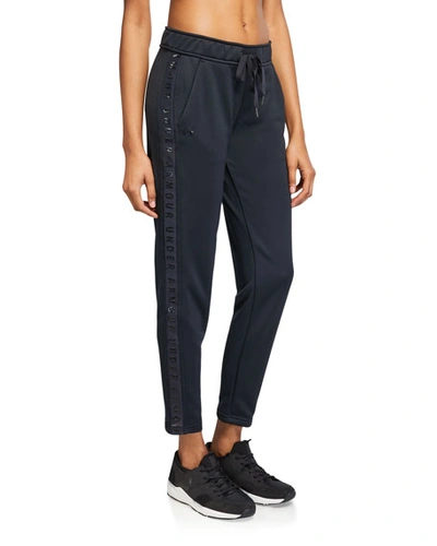 Under Armour Terry Tech Pants In Black