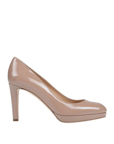 Sergio Rossi Pumps In Pale Pink