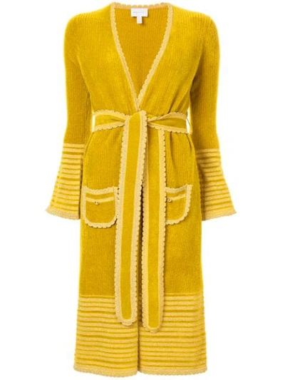 Alice Mccall Kashmir Coat In Yellow