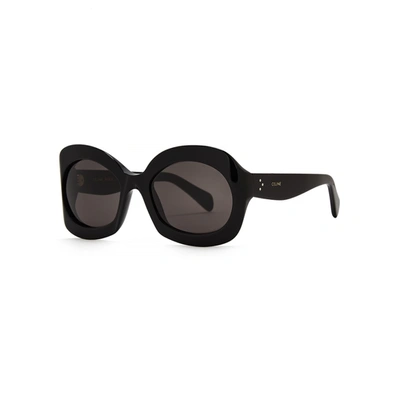 Celine Black Oversized Sunglasses