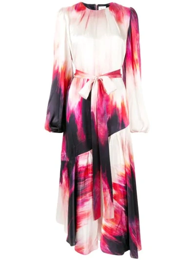 Aje Miami Tie Dye Dress In Purple