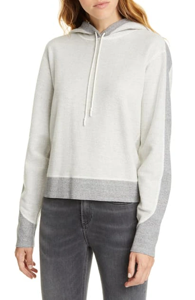 Rag & Bone Utility Pullover Hoodie In Htrgry