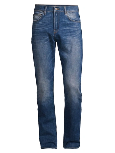 7 For All Mankind Men's Adrien Jetsetter Easy Slim Jeans In Blue