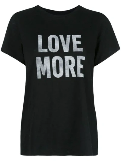 Cinq À Sept Love More T-shirt In Black