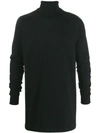 Rick Owens Fine Knit Jumper In 黑色