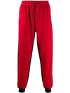 Colmar A.g.e. By Shayne Oliver Elasticated Trackpants In Red
