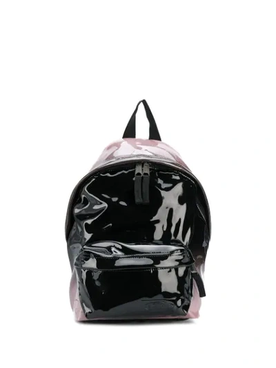 Eastpak Wet-look Backpack In Pink