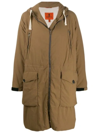 Barena Venezia Hooded Parka Coat In Neutrals