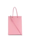 Medea Prima Tall Tote Bag In Pink