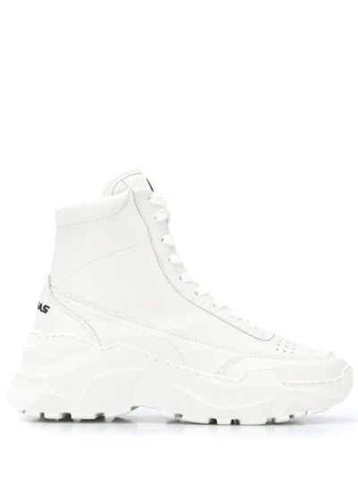 Joshua Sanders Zenith Classic Donna High Top Trainers In White