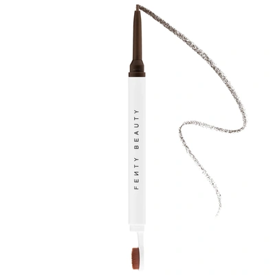 Fenty Beauty By Rihanna Brow Mvp Ultra Fine Brow Pencil & Styler Dark Brown 0.0024 oz / 0.07 G