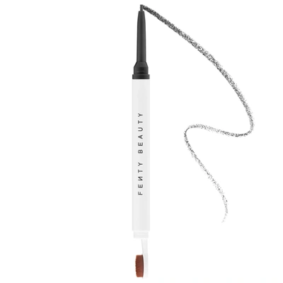 Fenty Beauty By Rihanna Brow Mvp Ultra Fine Brow Pencil & Styler Soft Black 0.0024 oz / 0.07 G