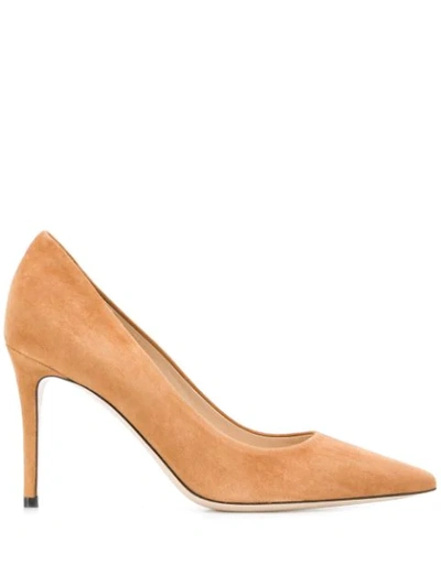 Deimille Suede Pumps In Brown