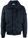 Stone Island Lightweight Puffer Jacket In Blue