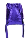 Attico Handtasche Mit Kordelzug In Purple