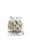 Moschino Teddy-print Bucket Bag In White
