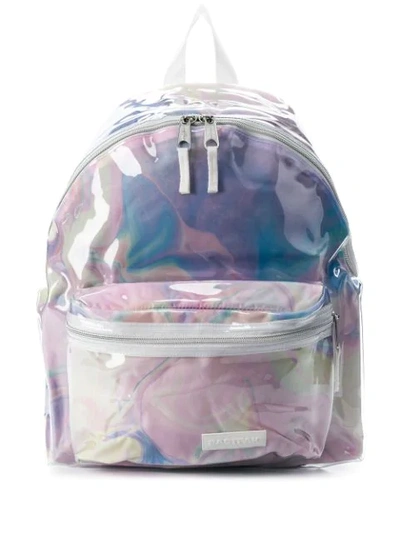 Eastpak Transparent Back Pack In Pink