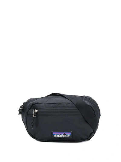 Patagonia Logo Patch Belt Bag In Black