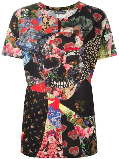 Alexander Mcqueen Patchwork Skull T-shirt