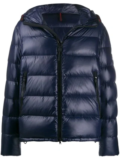 Peuterey Hooded Padded Jacket In Green