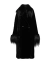 Erika Cavallini Coat In Black