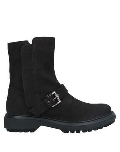 Geox Ankle Boots In Black
