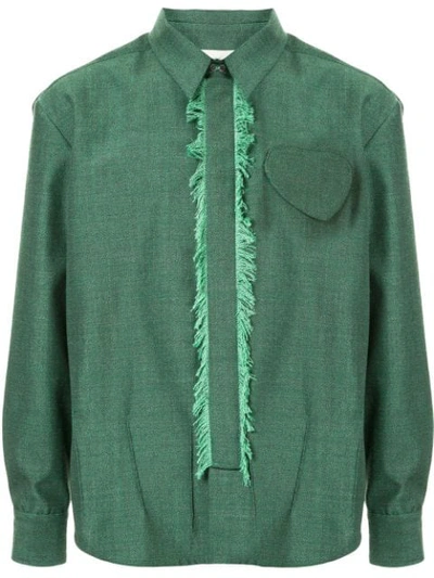 Namacheko Fringed Detail Shirt In Green