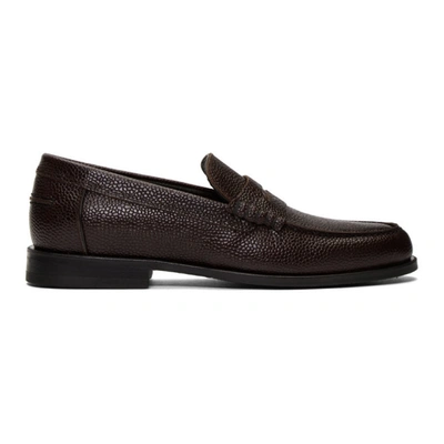 Ps By Paul Smith Burgundy Teddy Loafers In 28 Burgundy
