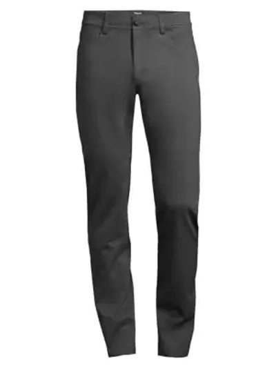 Theory Compact Ponte Tech Pants In Asphalt