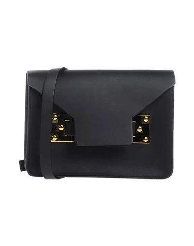 Sophie Hulme Handbag In Black