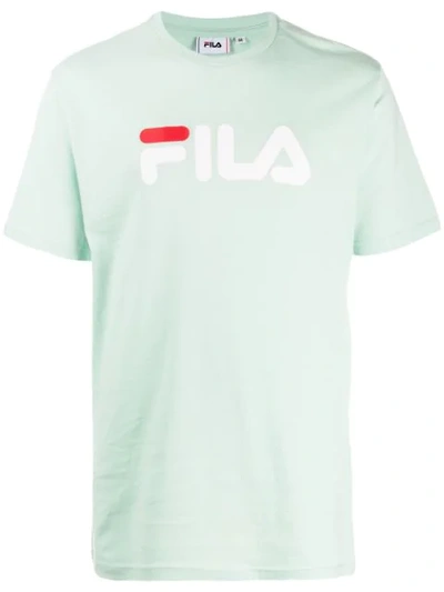 Fila T-shirt Mit Logo-print In Green