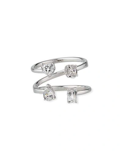 Zydo Hope 18k White Gold Mixed-cut 4-diamond Ring