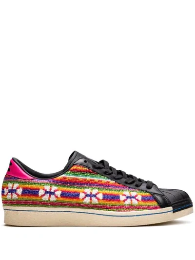Adidas Originals X Pharrel Williams Superstar 80s Sneakers In Black