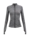 Lululemon Define Technical-jersey Jacket In Heathered Black