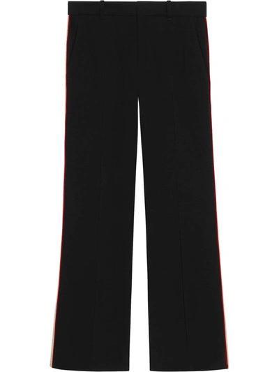 Gucci Bootcut Trousers In Black