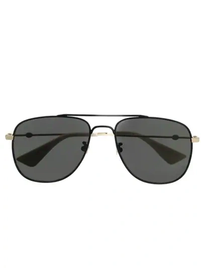 Gucci Aviator-frame Sunglasses In Black