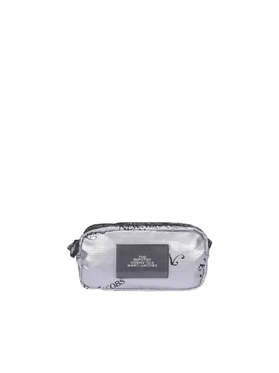 Marc Jacobs The Ripstop New York Magazine Cosmetic Pouch In Silver