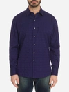 Robert Graham Atlas Regular Fit Button-up Sport Shirt In Dark Purple