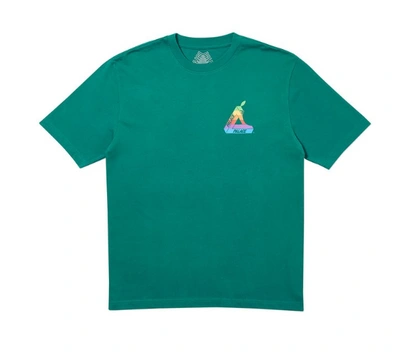 Pre-owned Palace  Jobsworth T-shirt Green
