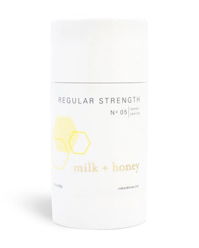 Milk + Honey Regular Strength Deodorant No.05 (lemon, Vanilla), 2.6 oz / 75g