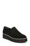 Vince Women's Zeta Platform Loafers In Black/ Black