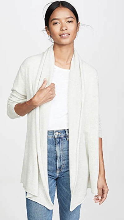 Club Monaco Cristina Cardigan In Light Heather Grey