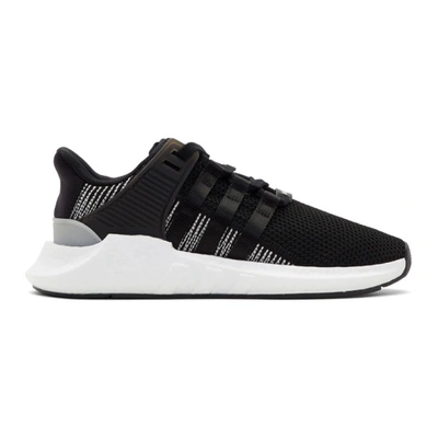 Adidas Originals Men's Eqt Boost Support 93/17 Casual Shoes, Black - Size 10.0