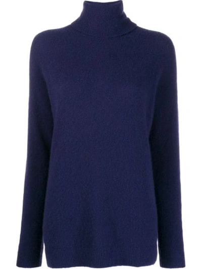 Odeeh Turtleneck Sweater In Marine Blue